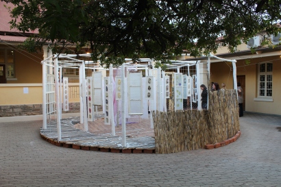 2012, 'The Road Less Travelled', Recycled Material Installation, Goethe Institute Namibia